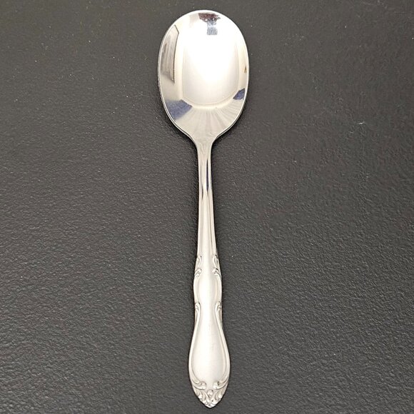 ONEIDA LTD. SIMEON L. & GEORGE H. ROGERS STAINLESS 5 PC SERVING SET - Picture 7 of 11